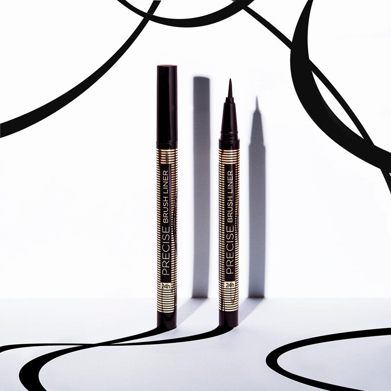 Eveline Cosmetics Eveline Cosmetics Precise Brush Liner eyeliner in penna Vendita Calda