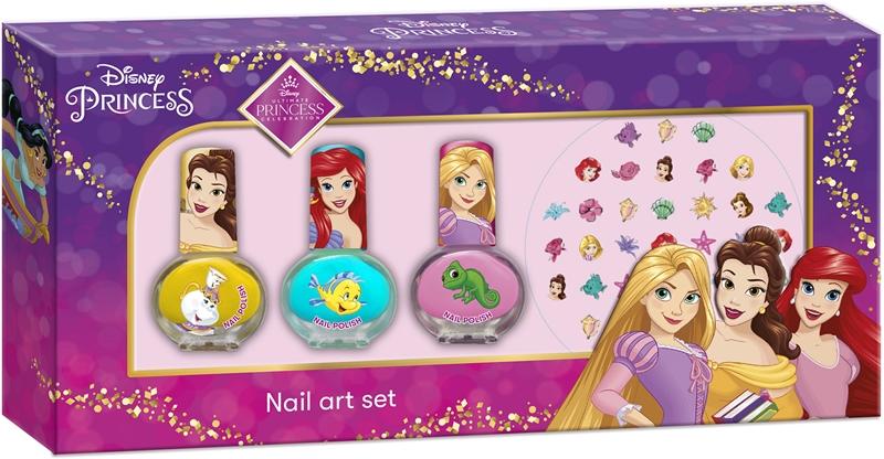 Disney Disney Princess Nail Art Set confezione regalo per bambini Vendita
