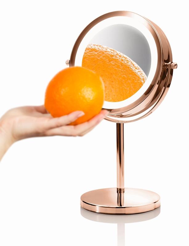 RIO RIO Rose gold mirror Specchietto cosmetico con illuminazione LED I Più Venduti