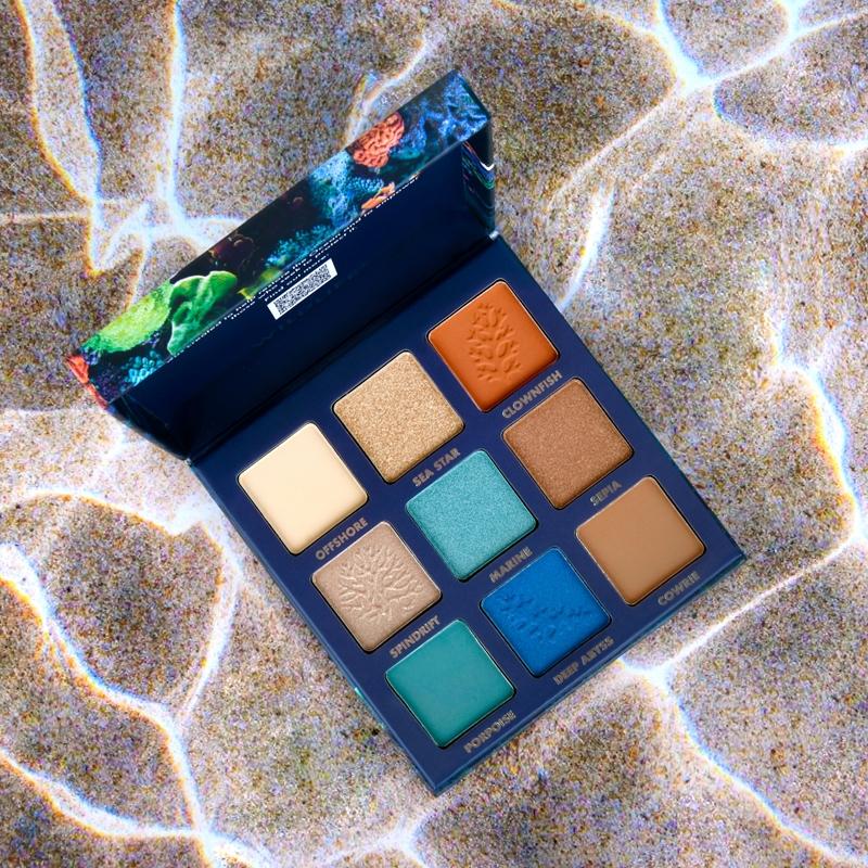 Barry M Barry M Wildlife Ocean palette di ombretti Consegna Veloce