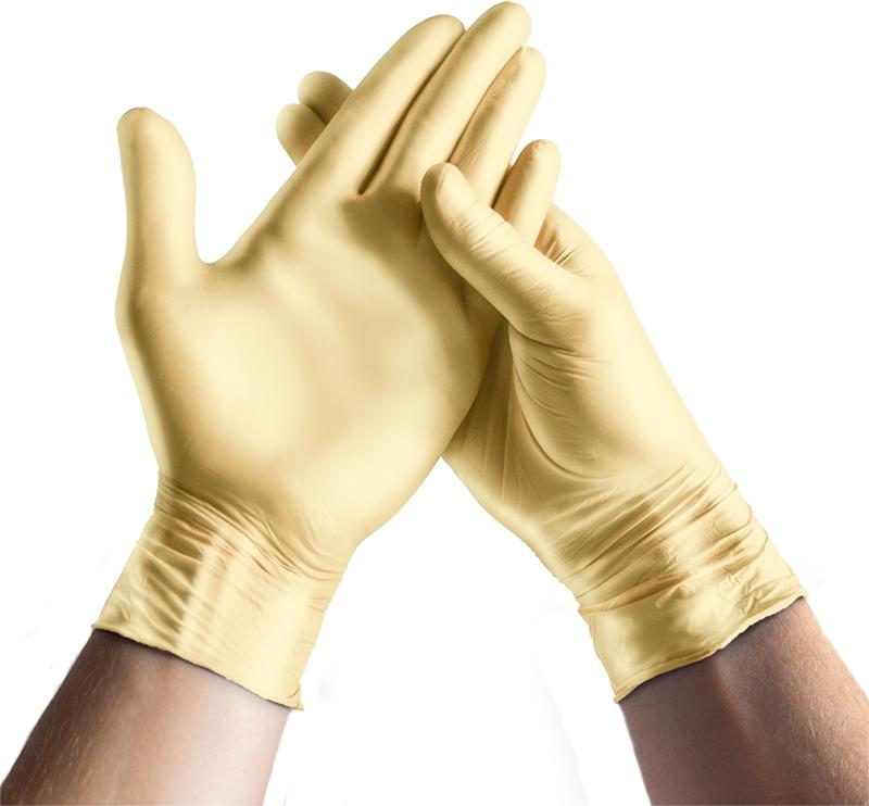 Espeon Espeon Nitril Sparkle Pearlescent Gold guanti in nitrile senza polvere Online