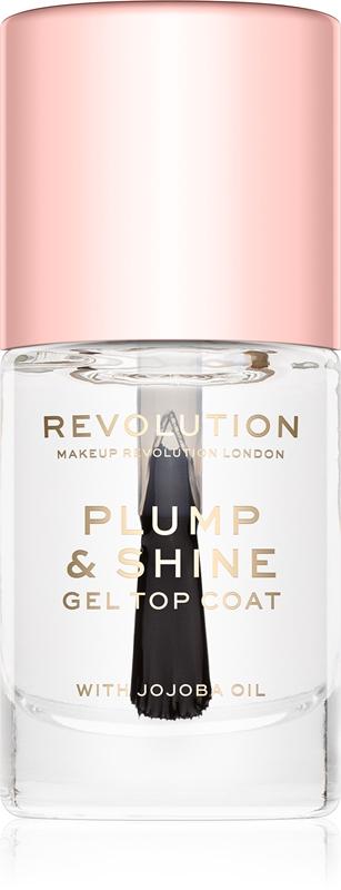 Makeup Revolution Makeup Revolution Plump & Shine smalto per unghie effetto gel trasparente