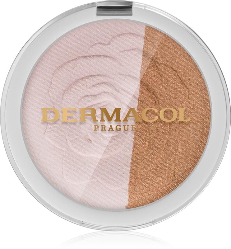 Dermacol Dermacol Imperial Rose bronzer e illuminante con aroma di rose