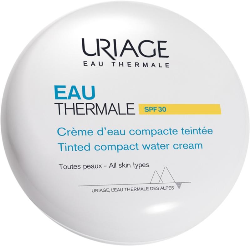 Uriage Uriage Eau Thermale Water Cream Tinted Compact SPF 30 cipria effetto seta per unificare il tono della pelle Offerta per la Festa della Mamma