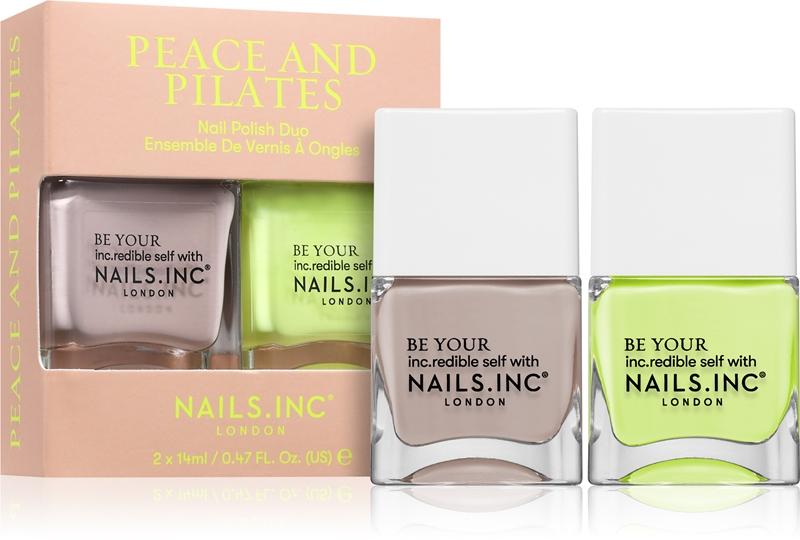 Nails Inc. Nails Inc. Peace and Pilates set di smalti per unghie