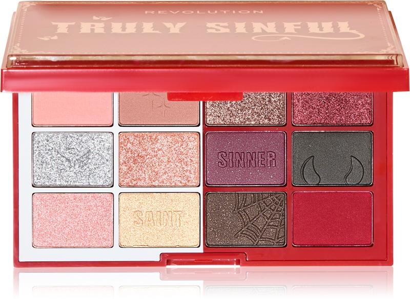Makeup Revolution Makeup Revolution Truly Sinful Blood Palette palette di ombretti