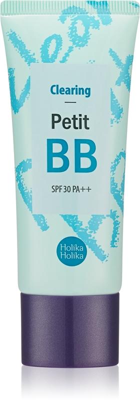 Holika Holika Holika Holika Petit BB Clearing BB cream opacizzante per pelli grasse con tendenza all'acne