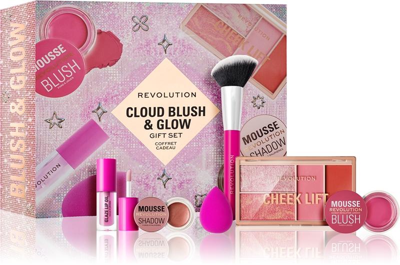 Makeup Revolution Makeup Revolution Xmass 2024 Cloud Blush & Glow confezione regalo per il viso