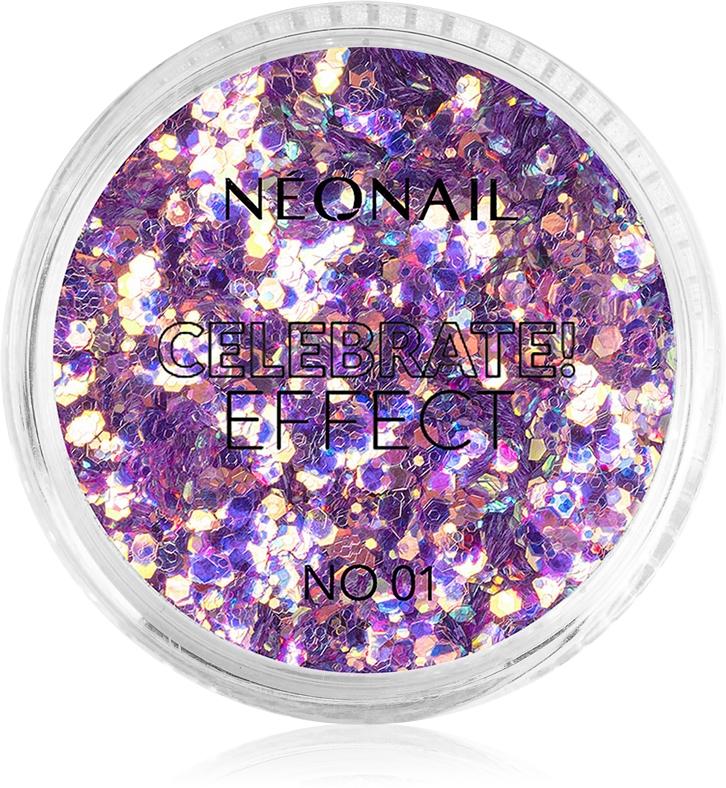 NEONAIL NEONAIL Effect Celebrate brillantini per le unghie