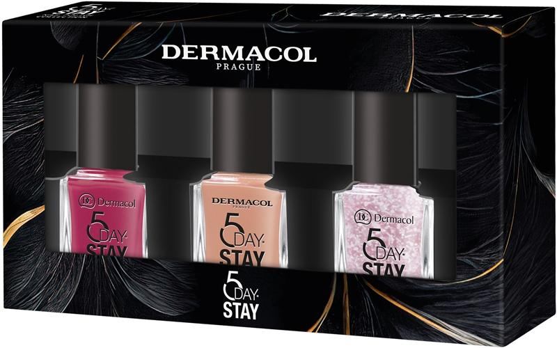 Dermacol Dermacol 5 Day Stay set di smalti per unghie 51 Daylight