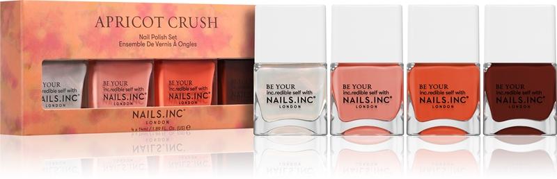 Nails Inc. Nails Inc. Apricot Crush set di smalti per unghie