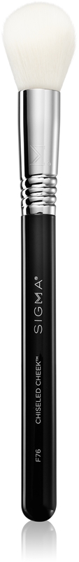 Sigma Beauty Sigma Beauty Face F76 Chiseled Cheek™ pennello medio per prodotti liquidi in crema e in polvere