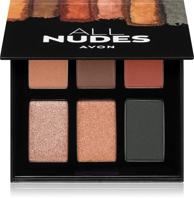 Avon Avon 6 In 1 All Nudes palette di ombretti