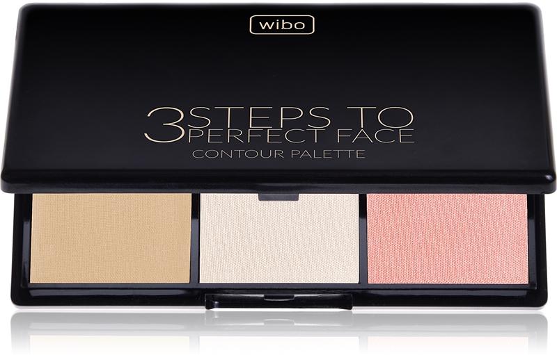 Wibo Wibo 3 Steps To Perfect Face Light palette contouring per il viso