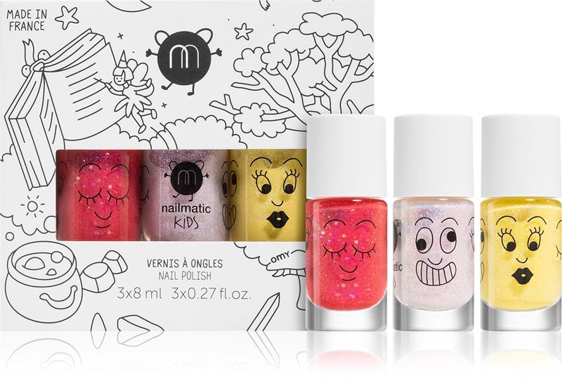 Nailmatic Nailmatic Kids set di smalti per unghie per bambini Sissi Elliot Lulu