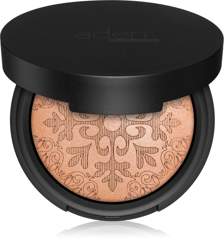 Aden Cosmetics Aden Cosmetics Terracotta Baked Glowing Bronzing Powder terra abbronzante
