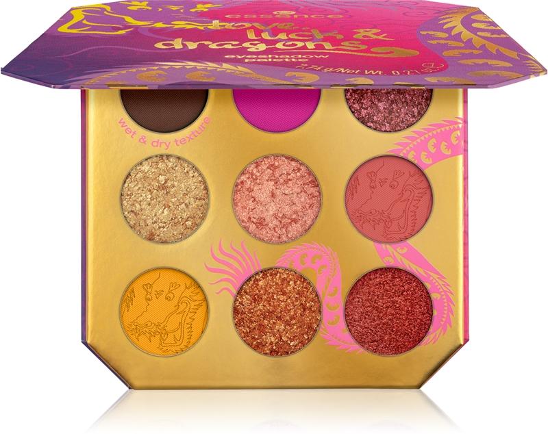 essence essence love luck & dragons palette di ombretti