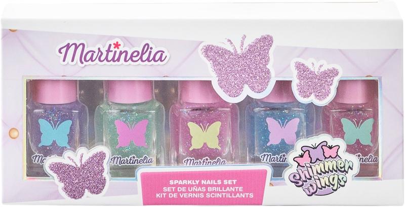 Martinelia Martinelia Shimmer Wings Nail Polish Set set di smalti per unghie per bambini Fornitura limitata