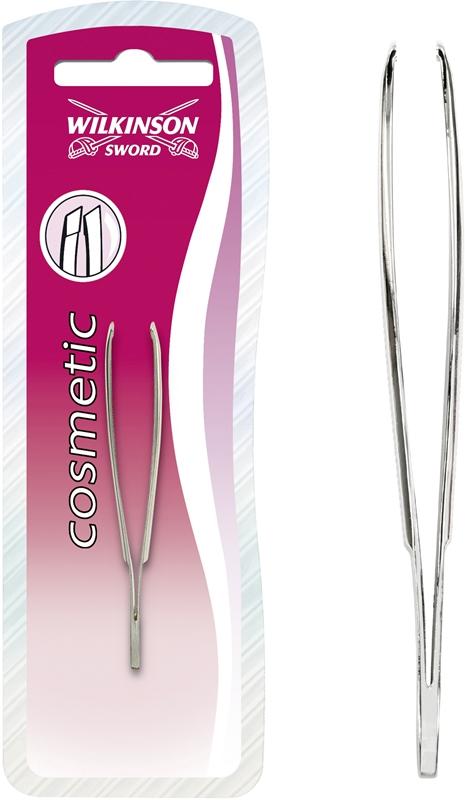 Wilkinson Sword Wilkinson Sword Cosmetic Curved Tweezers pinzetta con estremità oblique Vendite stagionali