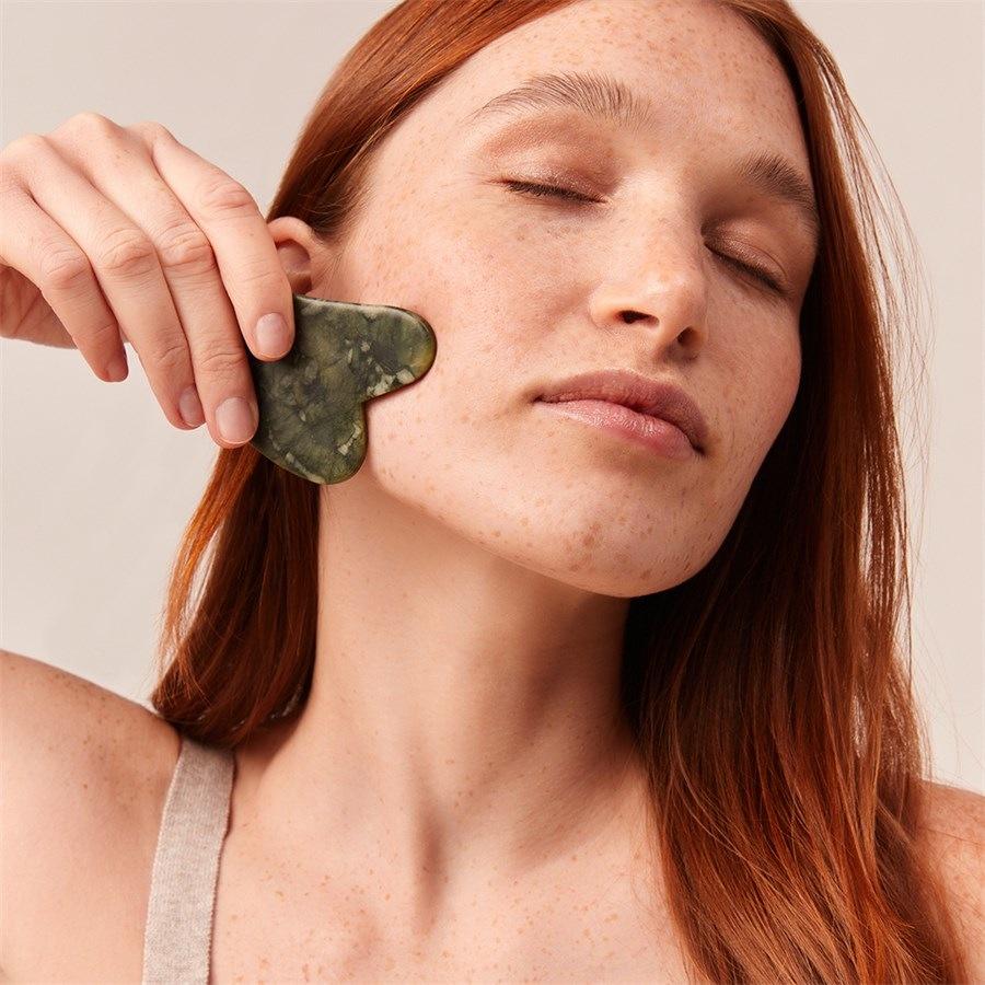 GLOV Massaggio del viso Stone Green Jade Negozio