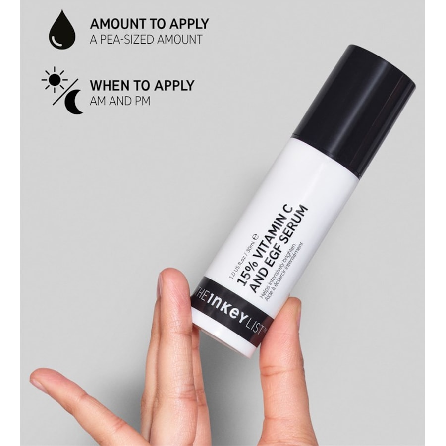 The INKEY List Sieri 15% Vitamin C And EGF Serum Negozi Online