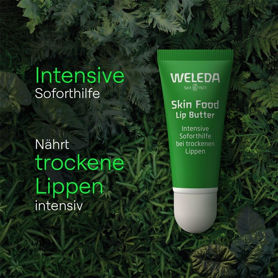 Weleda Cura degli occhi e delle labbra Aiuto immediato e intensivo per labbra secche e screpolate Skin Food Lip Butter Vendita Calda