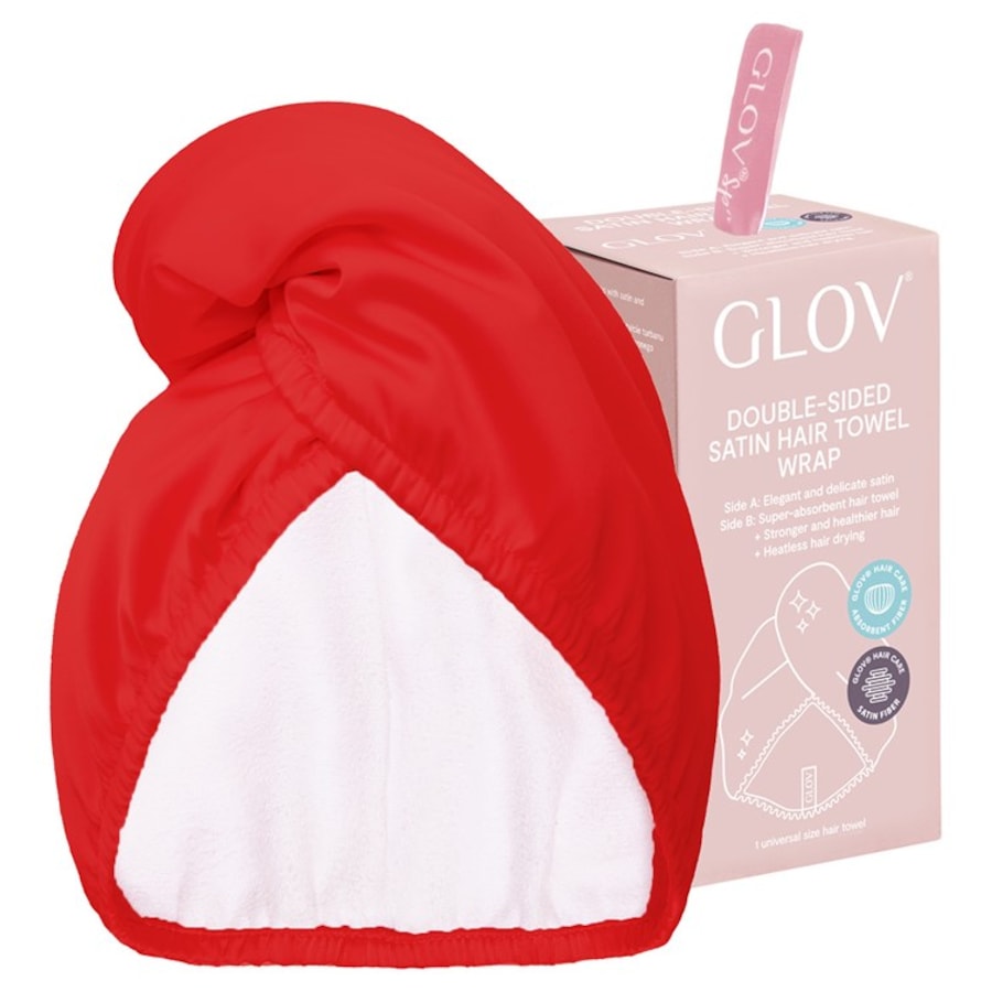 GLOV Turbante per capelli in microfibra satinata double-face Hair Wrap Satin Offerta speciale della fabbrica