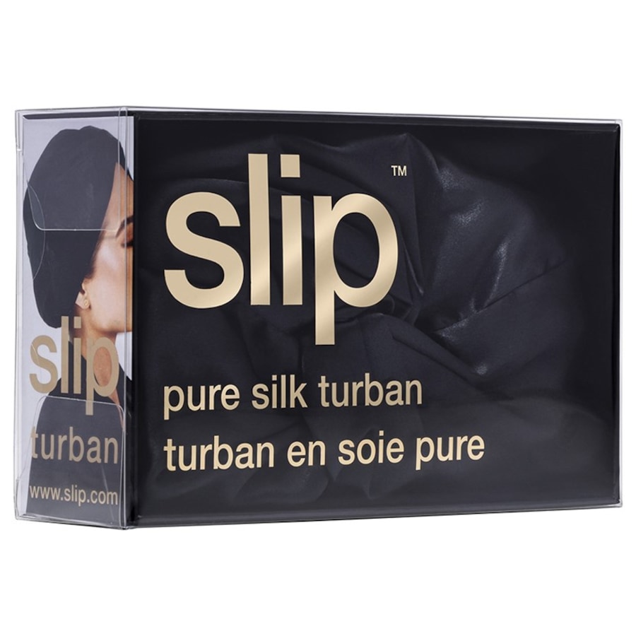 slip Hair Care Silk Hair Turban Black Convenienza