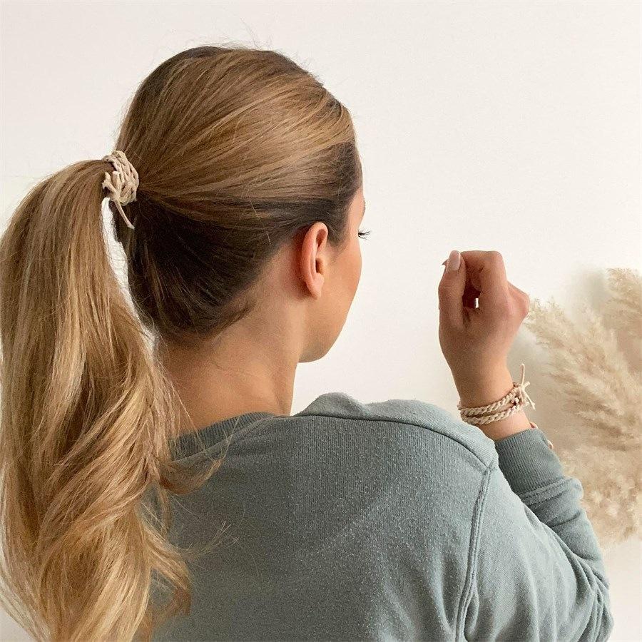 Bellody Fasce per capelli Original Hair Rubbers Champagne Beige Hotsell