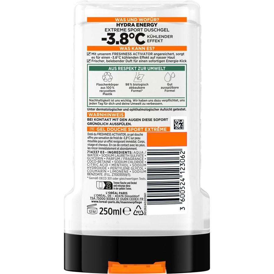 L'Oréal Paris Men Expert Hydra Energy Gel doccia Extreme Sport Duty-free