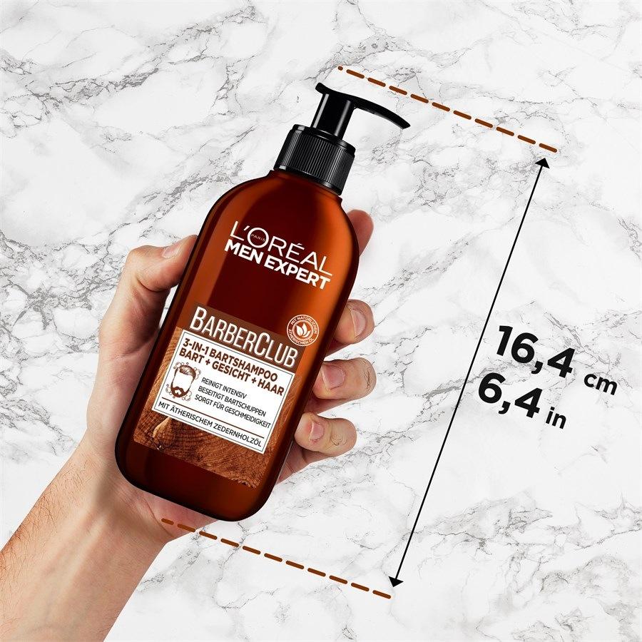 L'Oréal Paris Men Expert Barber Club Shampoo 3In1 barba + viso + capelli Offerte giornaliere
