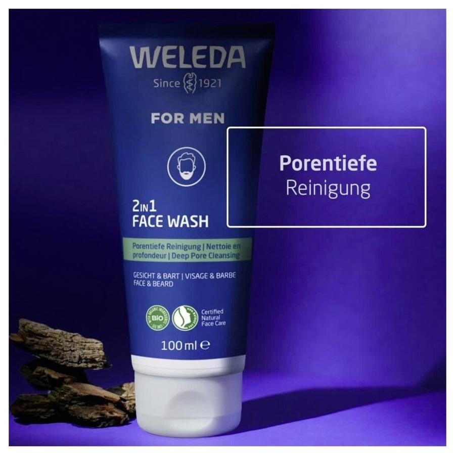 Weleda Pulizia del viso FOR MEN 2in1 Face Wash Enormi risparmi