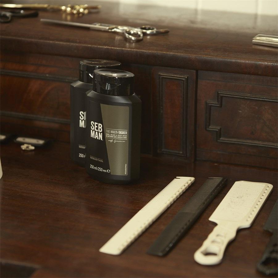 Sebastian Seb Man The Multitasker 3 in 1 Hair Beard & Body Wash Solo un giorno rimasto