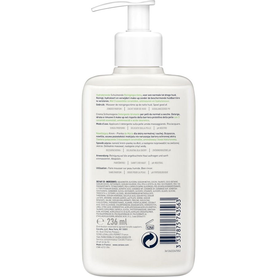 CeraVe Normal to dry skin Cream-schiuma pulizia Grandi sconti