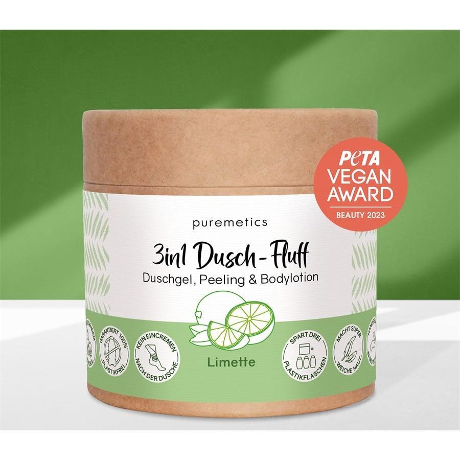 puremetics Peelings & Masks Scrub al sale e calce No10 Mousse doccia 3 in 1 Officina
