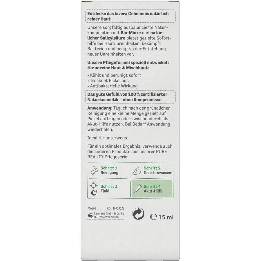 Lavera Pulizia Gel anti-brufoli Pure Beauty Promozione