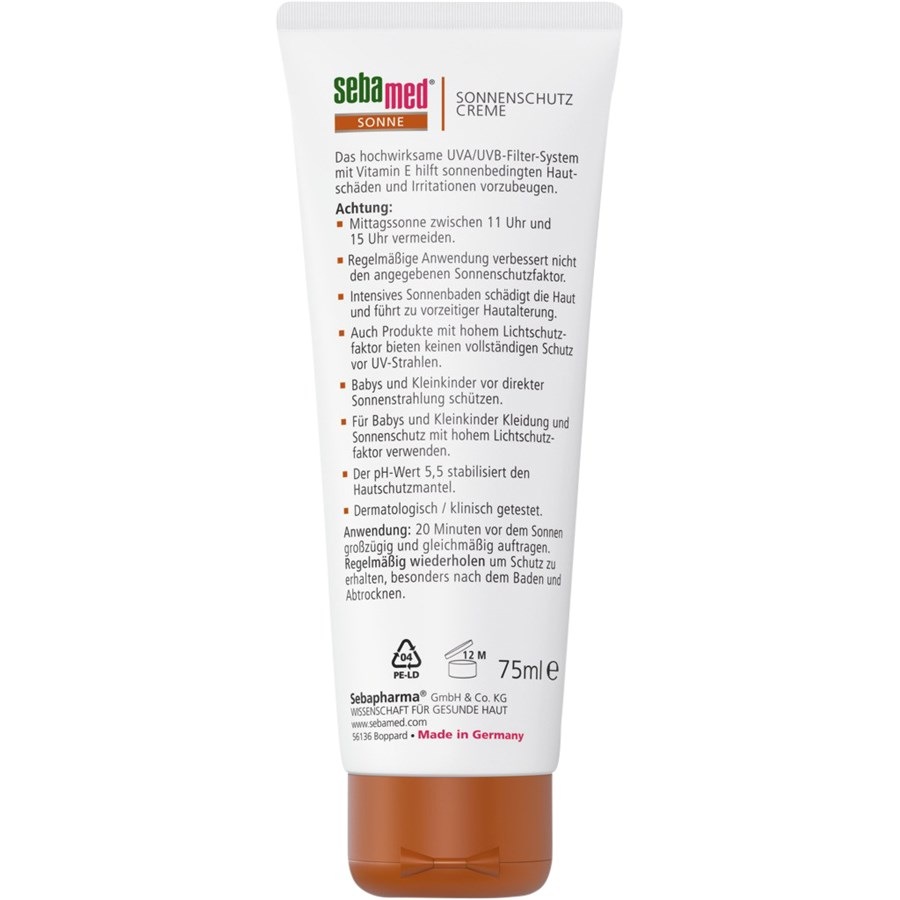 sebamed Sole e protezione Sistema di protezione solare a 4 livelli con filtro UVA/UVB Crema di protezione solare Sconto