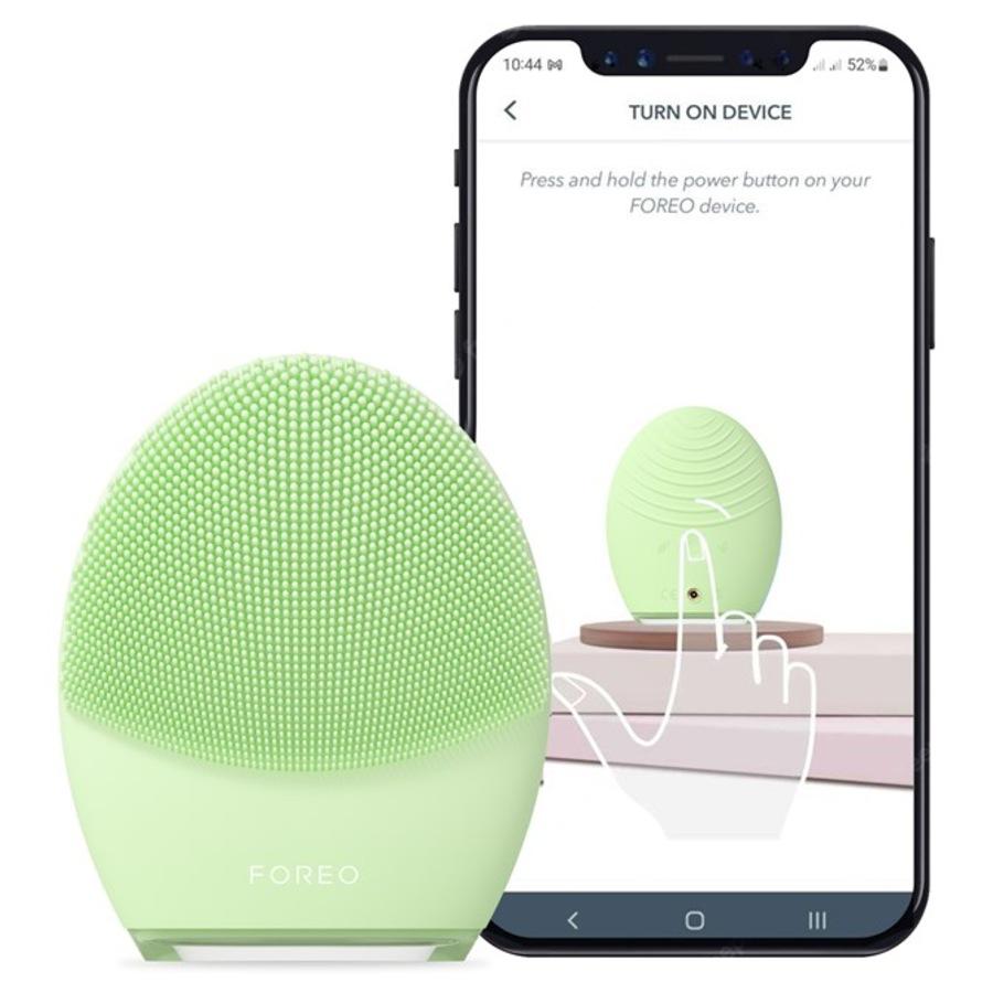 Foreo Spazzole di pulizia LUNA 4 Detergente e massaggiatore per il viso per pelli miste Nuovo