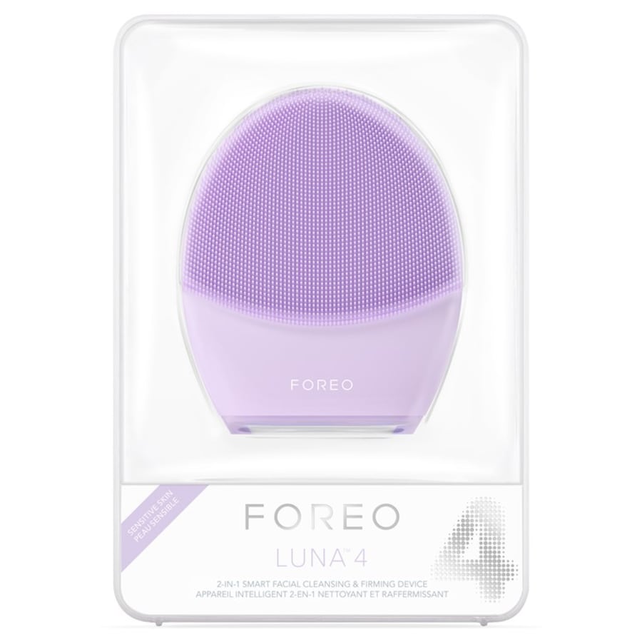 Foreo Spazzole di pulizia LUNA 4 Detergente e massaggiatore viso per pelli sensibili Qualità