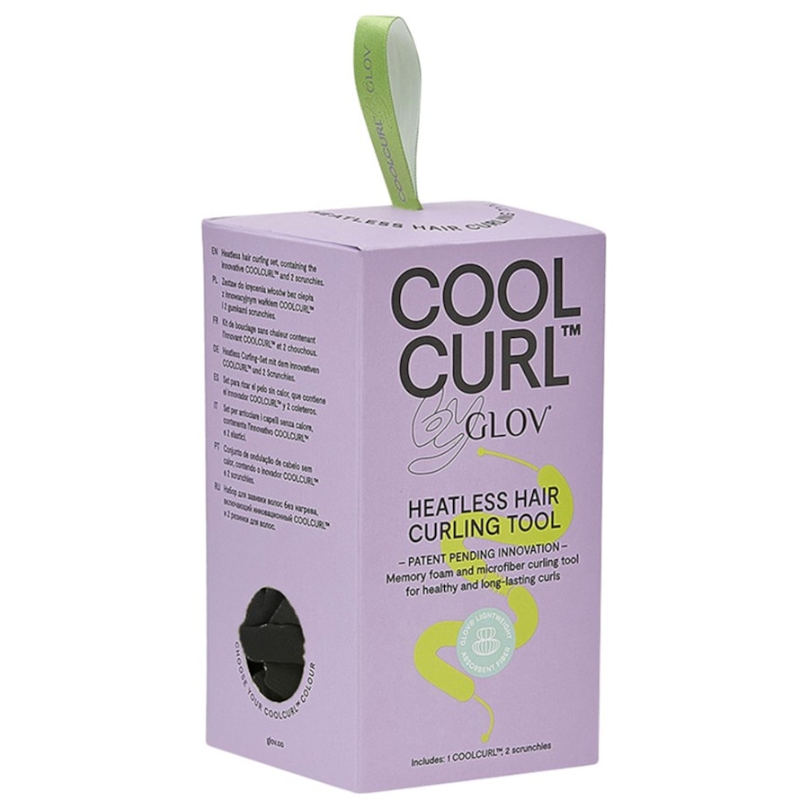 GLOV Set di bigodini Coolcurl™ senza calore Cool Curl Black Saldi Di Fabbrica