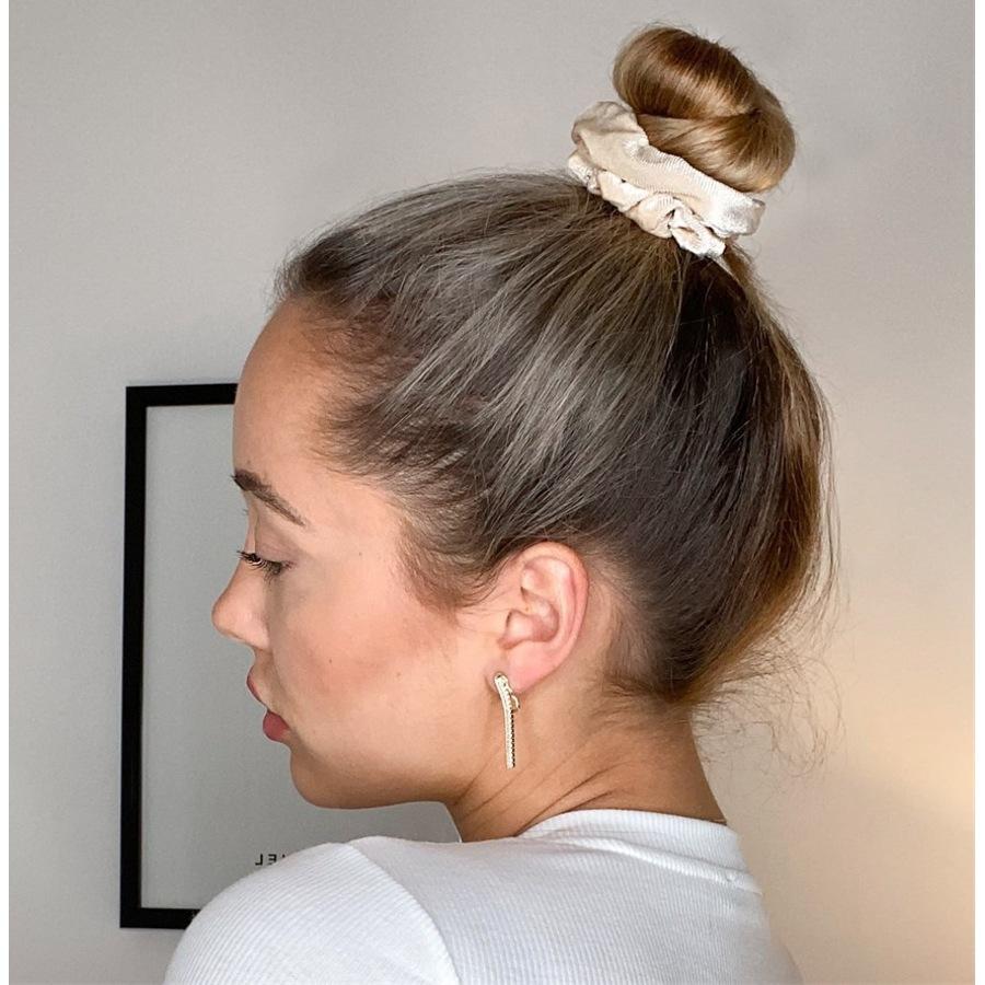 Bellody Scrunchies Original Scrunchie Champagne Beige Nuova