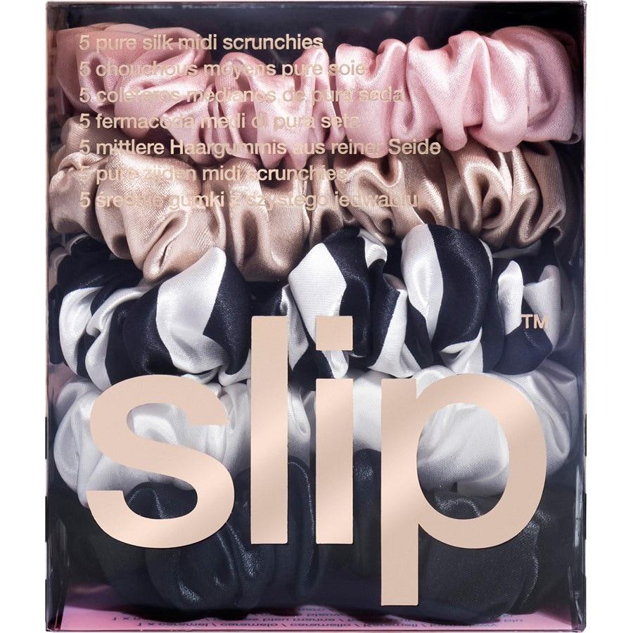 slip Hair Care Pack of 5 Pure Silk Midi Hair Scrunchies Mixed Vendite stagionali