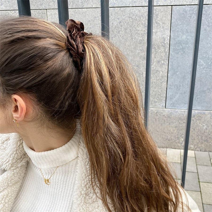 Bellody Scrunchies Original Scrunchie Mocha Brown Offerta natalizia