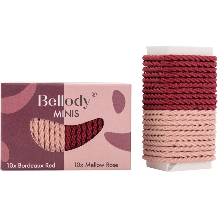 Bellody Minis Hair Rubber Set Mellow Rose & Bordeaux Red Offerta per la Festa della Mamma