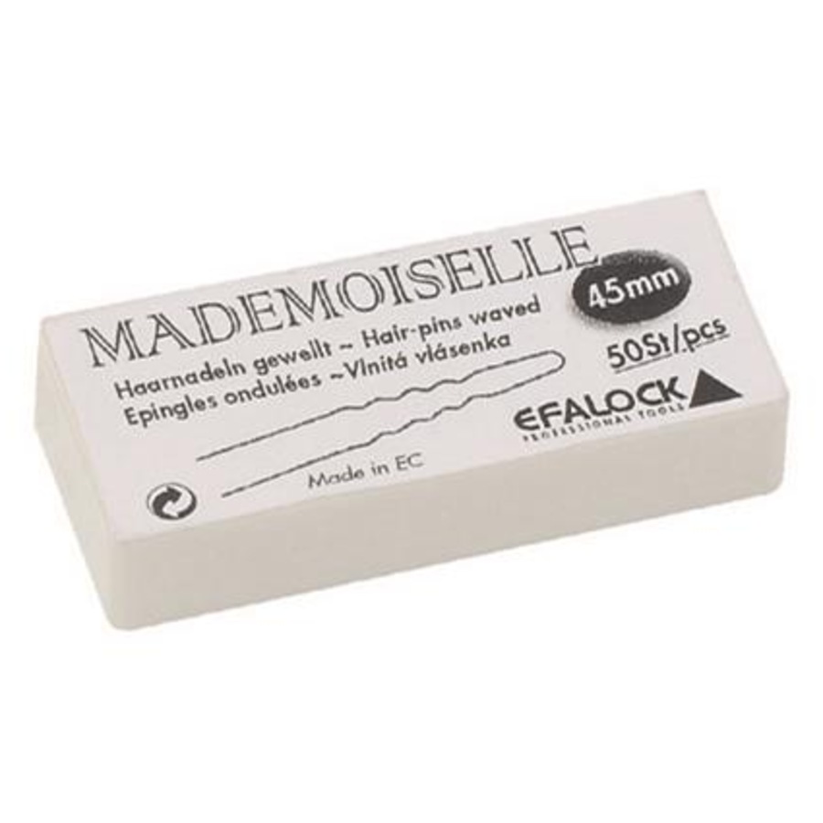 Efalock Professional Forcine e fermagli per capelli Forcine per capelli Mademoiselle Smaltimento dello stoccaggio