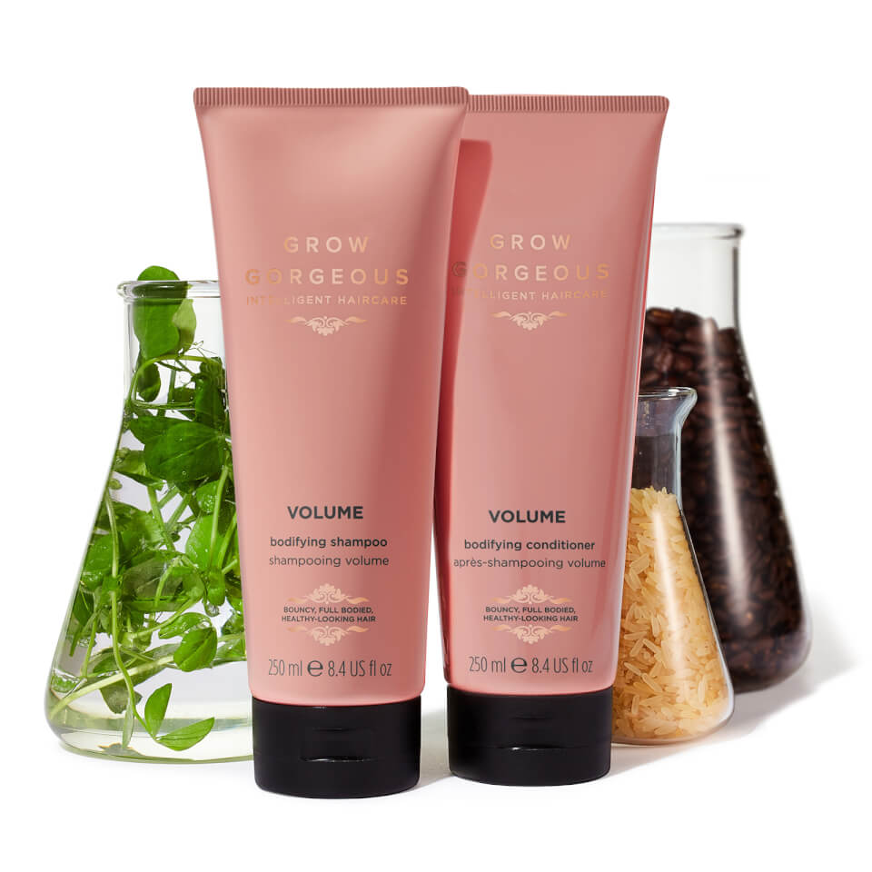Growgorgeous Shampoo e Balsamo Volume Duo Pezzi Unici