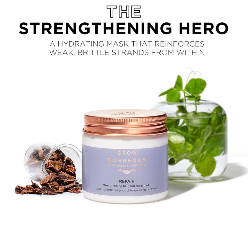 Growgorgeous Maschera Capelli Repair Anti-Rottura Nutriente Consegna Veloce