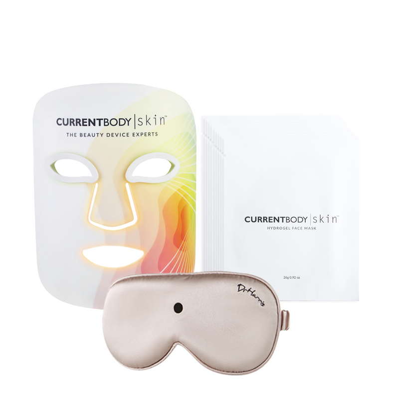 Affiliate Maschera 4-in-1 CurrentBody Skin + 10 Maschere idrogel + Maschera occhi Dr Harris