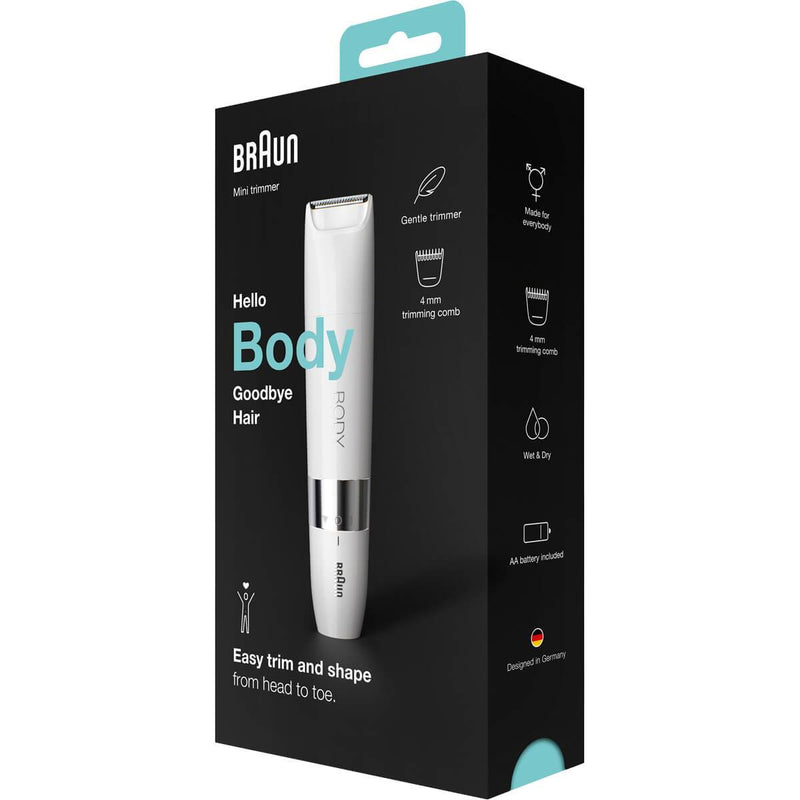 Braun Body Mini Trimmer BS1000 Rasoio Elettrico per il corpo Online