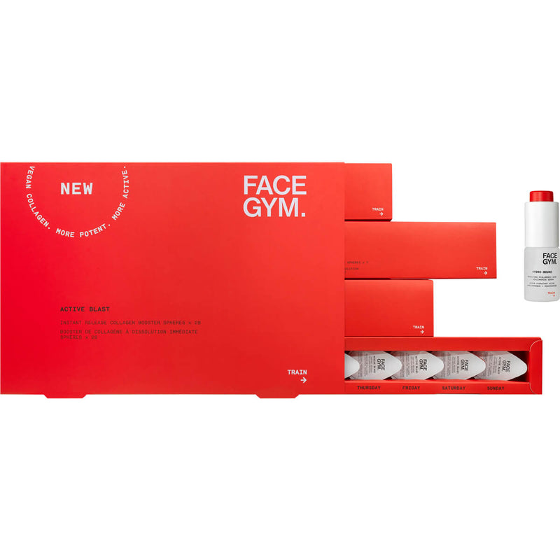 FaceGym Active Blast Booster di collagene vegano a rilascio istantaneo (7/28 giorni) Italy